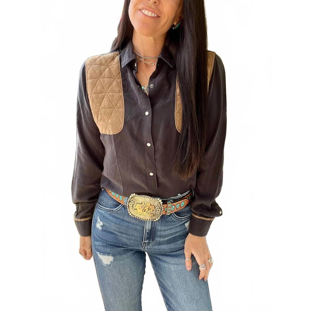NEW MADISON CREEK OUTFITTERS bray's shooting shirt in black